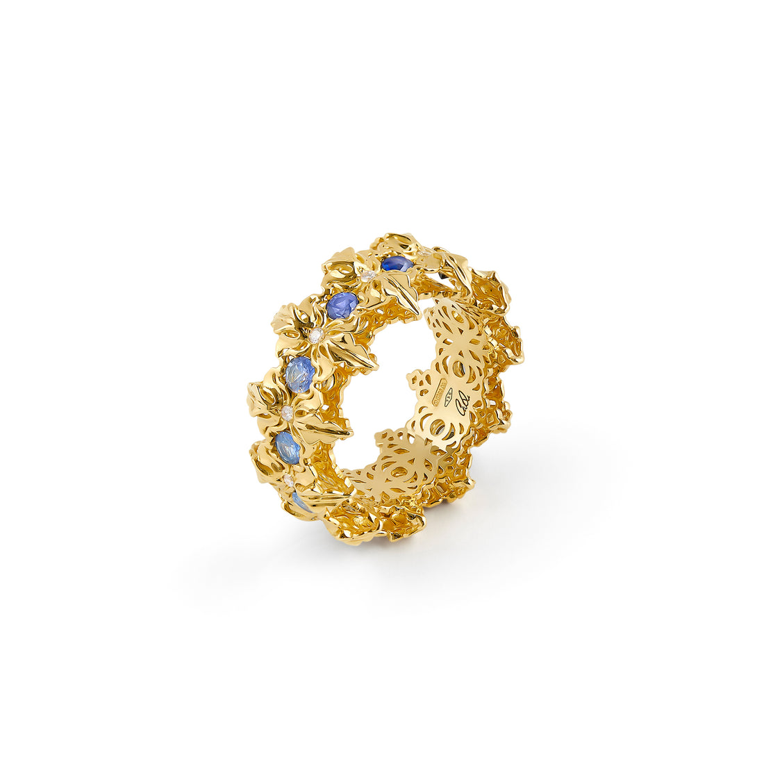 Majestica Anello con Zaffiri