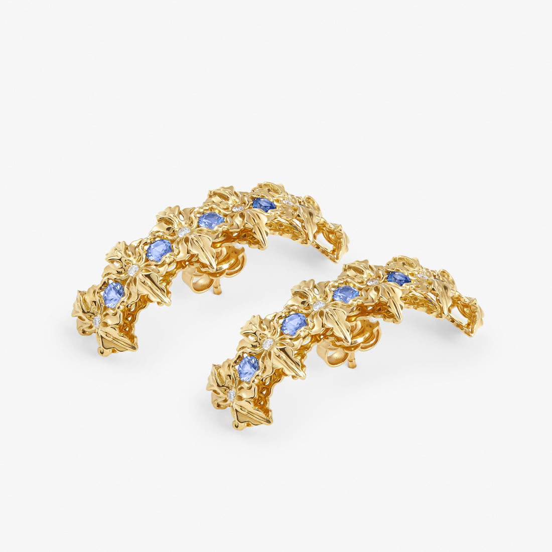 Majestica Orecchino Pietre Blue