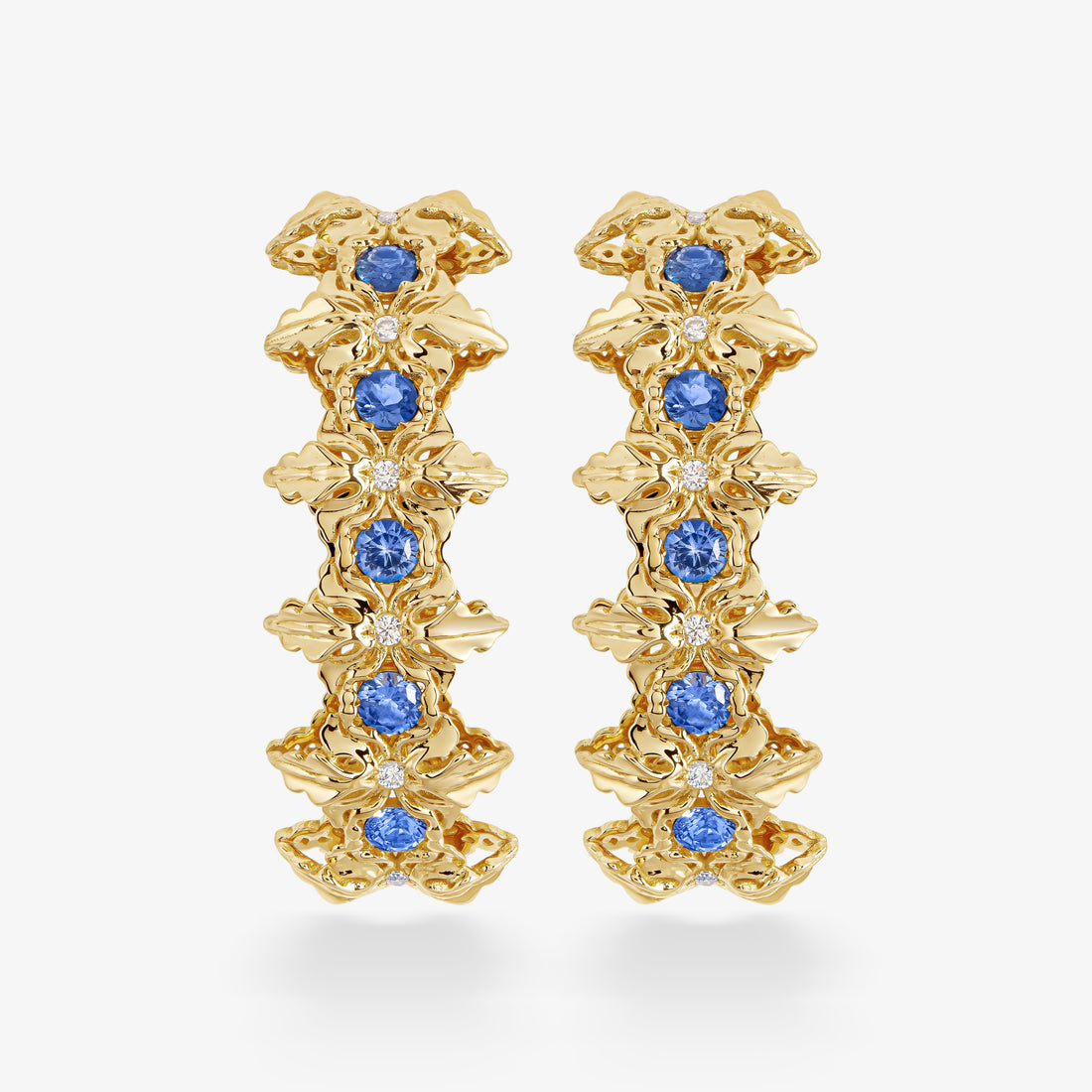 Majestica Orecchino Pietre Blue