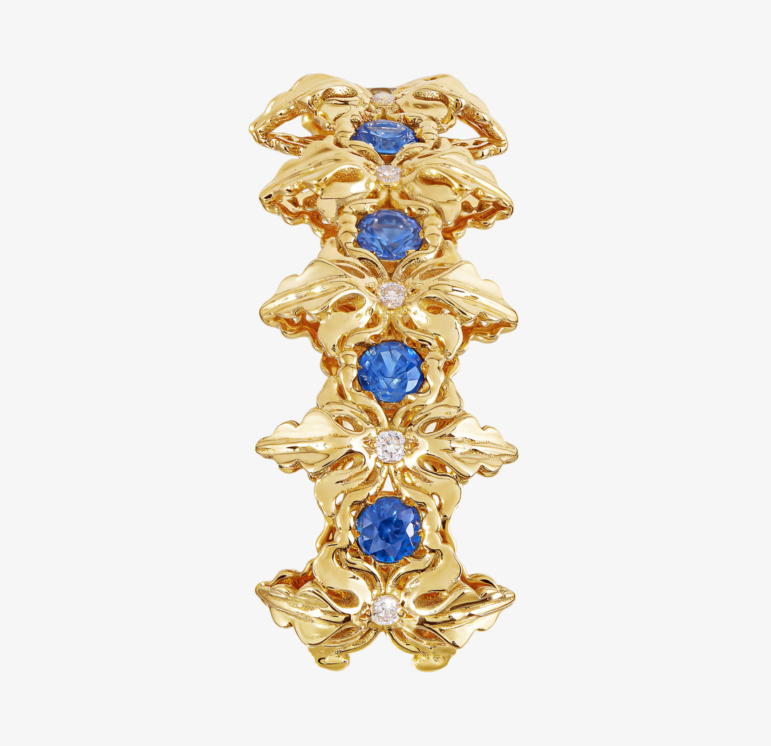 Majestica Orecchino Pietre Blue