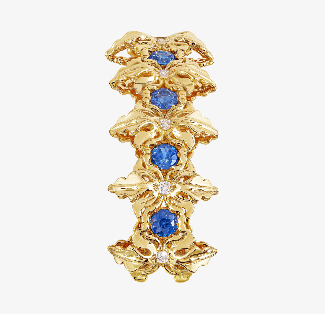 Majestica Orecchino Pietre Blue